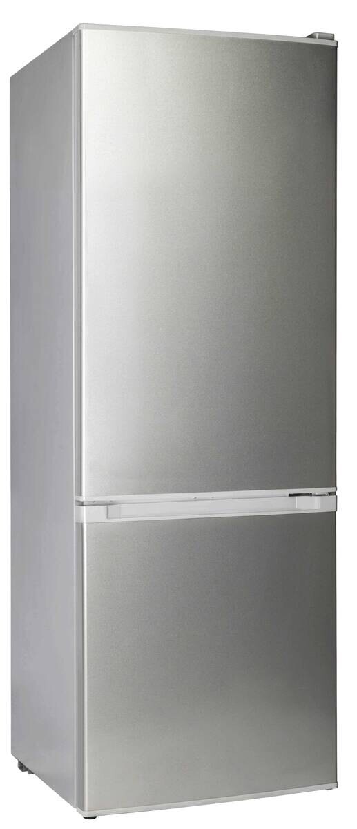 POCOline Kühl-/Gefrierkombination KGK 142-154 ESI silber B/H/T: ca. 48,3x142x52,2 cm