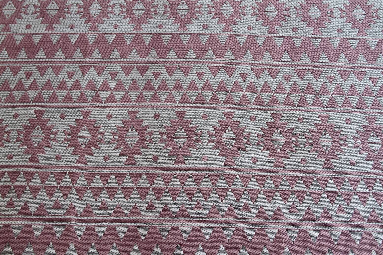 Kayoom Flachgewebeteppich Sunny 210 pink B/L: ca. 160x230 cm
