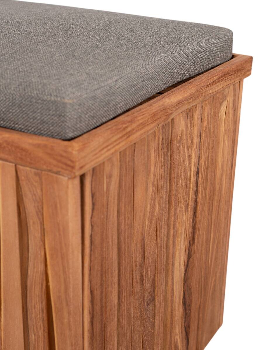 deVries Schatulle teak Teakholz B/H/L: ca. 45x50x45 cm