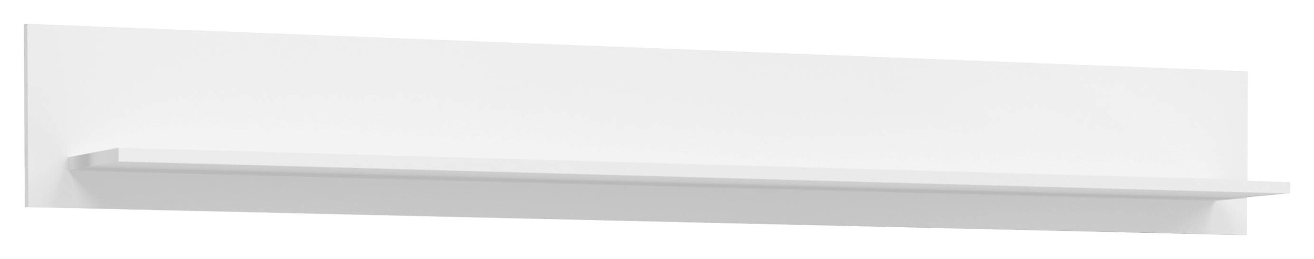 Wandboard Skylight weiß weiß Hochglanz B/H/T: ca. 170x22x21 cm