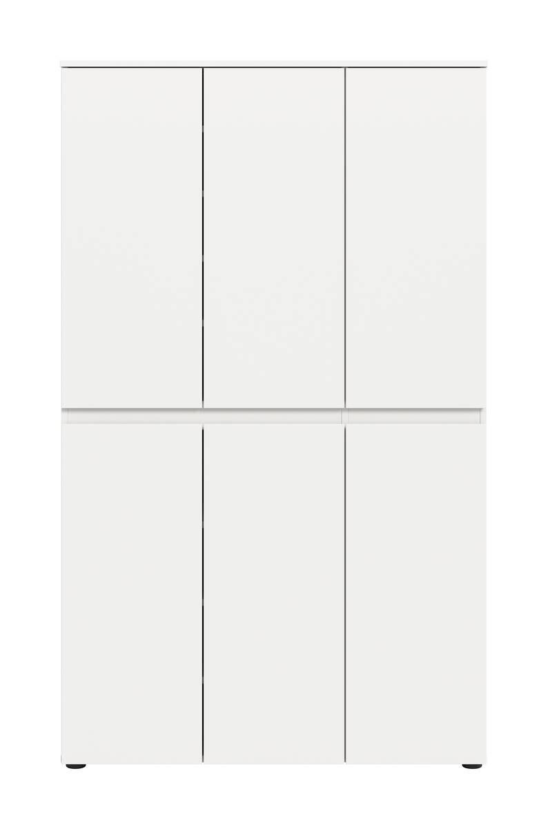 Schrank SCARPA weiß B/H/T: ca. 105x175x37 cm