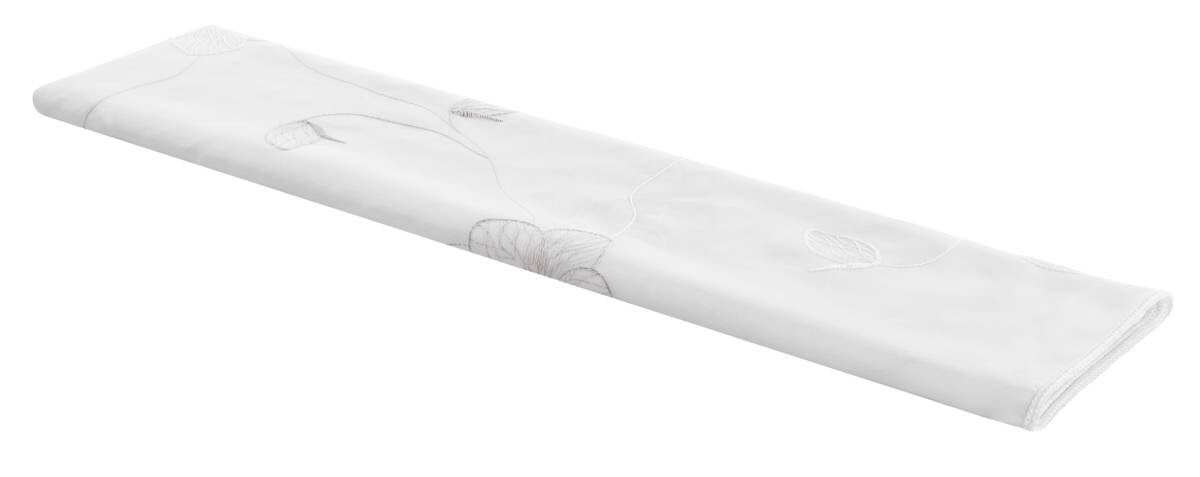 Store-Meterware Ala grau 100% Polyester H: ca. 280 cm