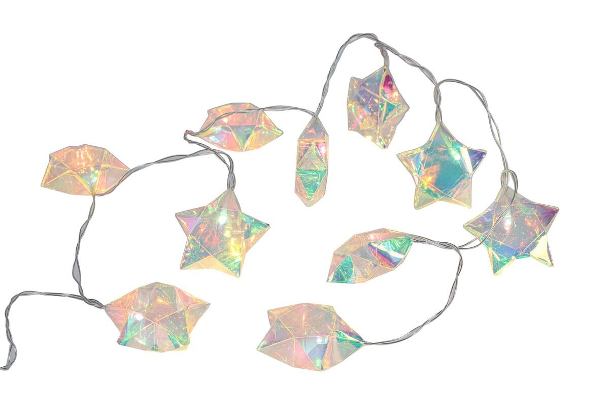 Nolo LED-Lichterkette String transparent B/H/T: ca. 165x5x4 cm