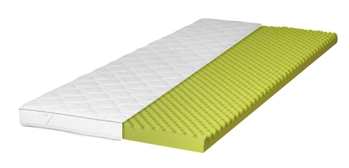 Kaltschaumtopper Kuri weiß Liegefläche B/L: ca. 90x200 cm