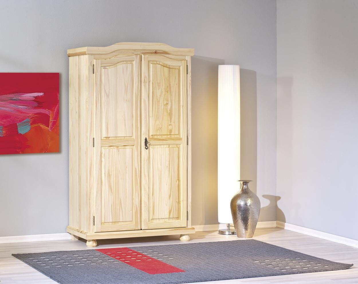 Kleiderschrank Genf natur B/H/T: ca. 104x180x56 cm