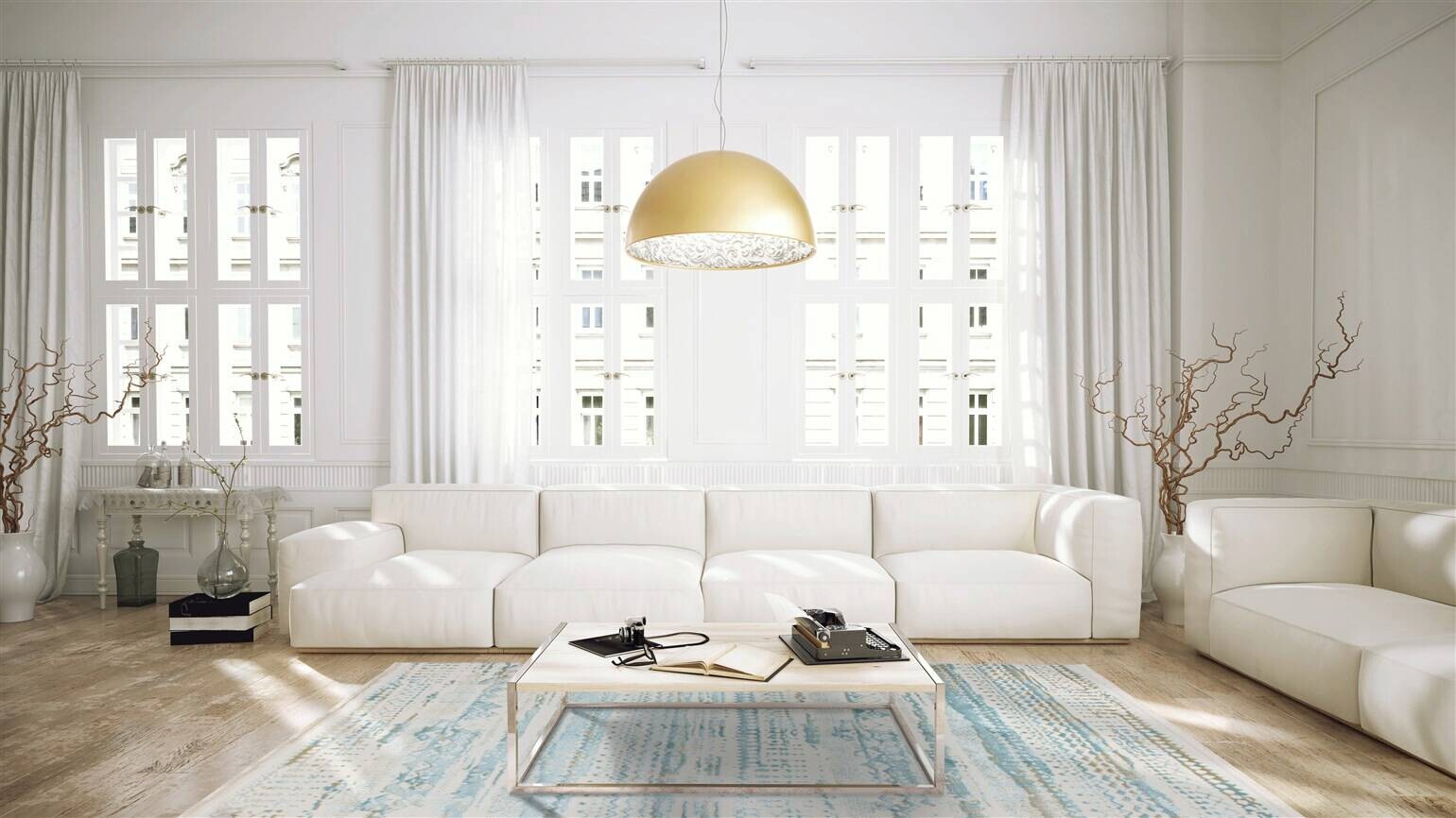 Arte Espina Kurzflorteppich Queen 200 hellblau B/L: ca. 80x150 cm