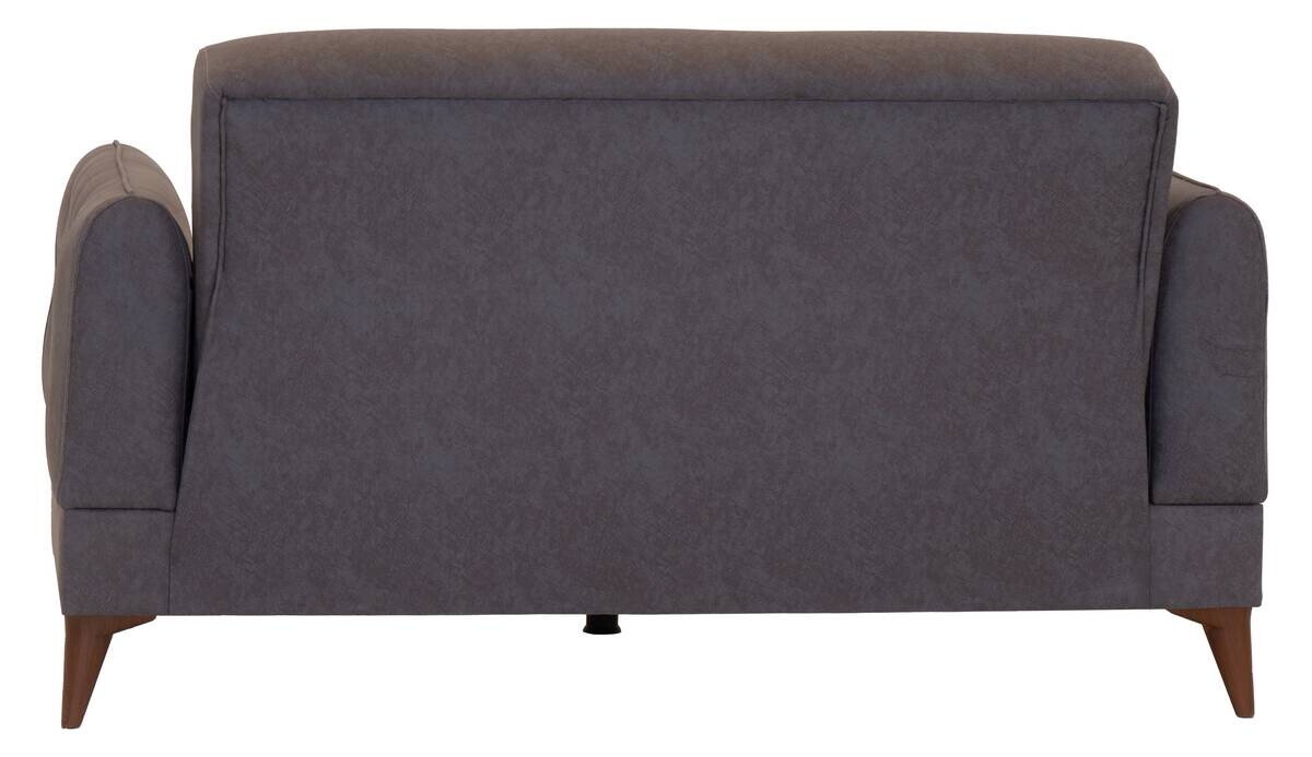 Sofa 3-2-1 Mislina blaugrau Microfaser