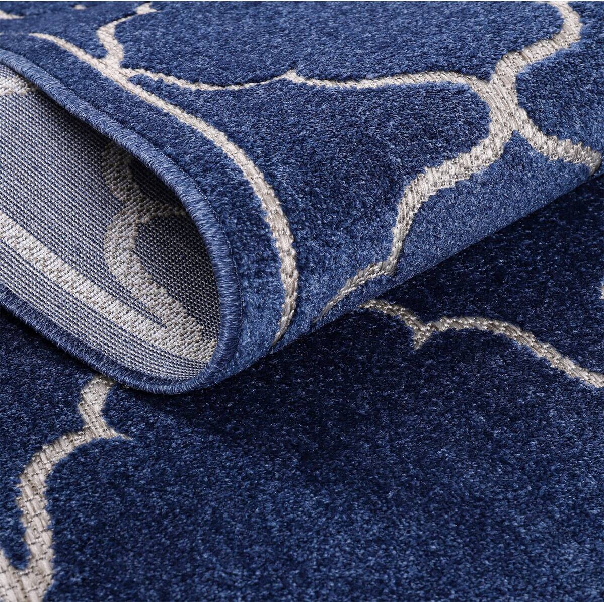 Sanat Outdoorteppich BERLIN blau B/L: ca. 140x200 cm