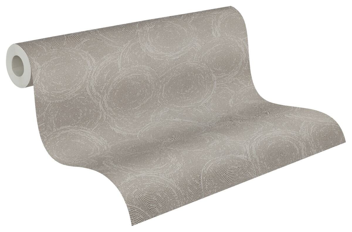 A.S.Creation Vliestapete grau braun beige B/H/D: ca. 53x1005x8,8 cm