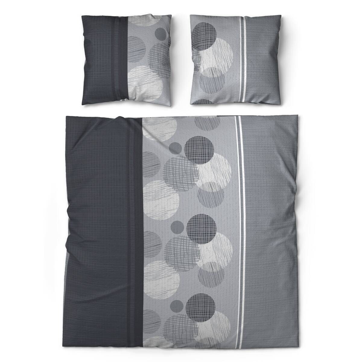 Microfaser Bettwäsche Seersucker