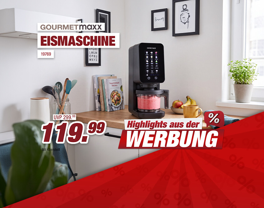 Unsere Werbe Highlights - -5 Eismaschine 19769