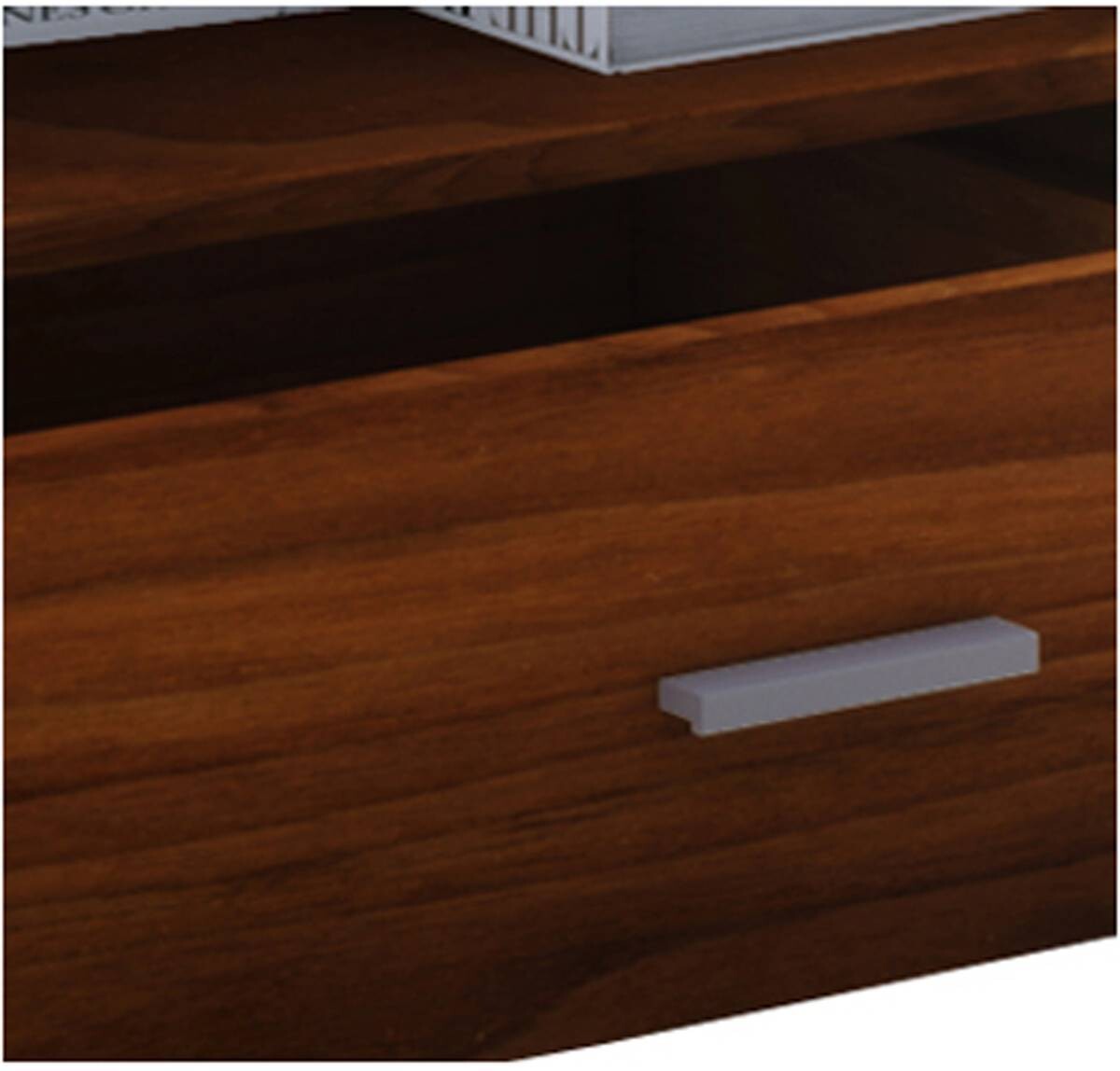 Couchtisch Junata nussbaum Nachbildung B/H/T: ca. 110x44x52 cm