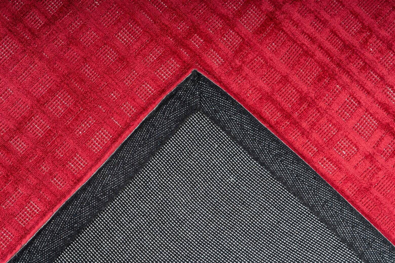 Padiro Kurzflorteppich Karma 125 kirsche B/H/L: ca. 80x0,8x150 cm
