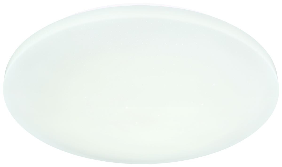 GLOBO Smarte Deckenleuchte Sayama weiß Opal Metall Acryl H/D: ca. 8x60 cm