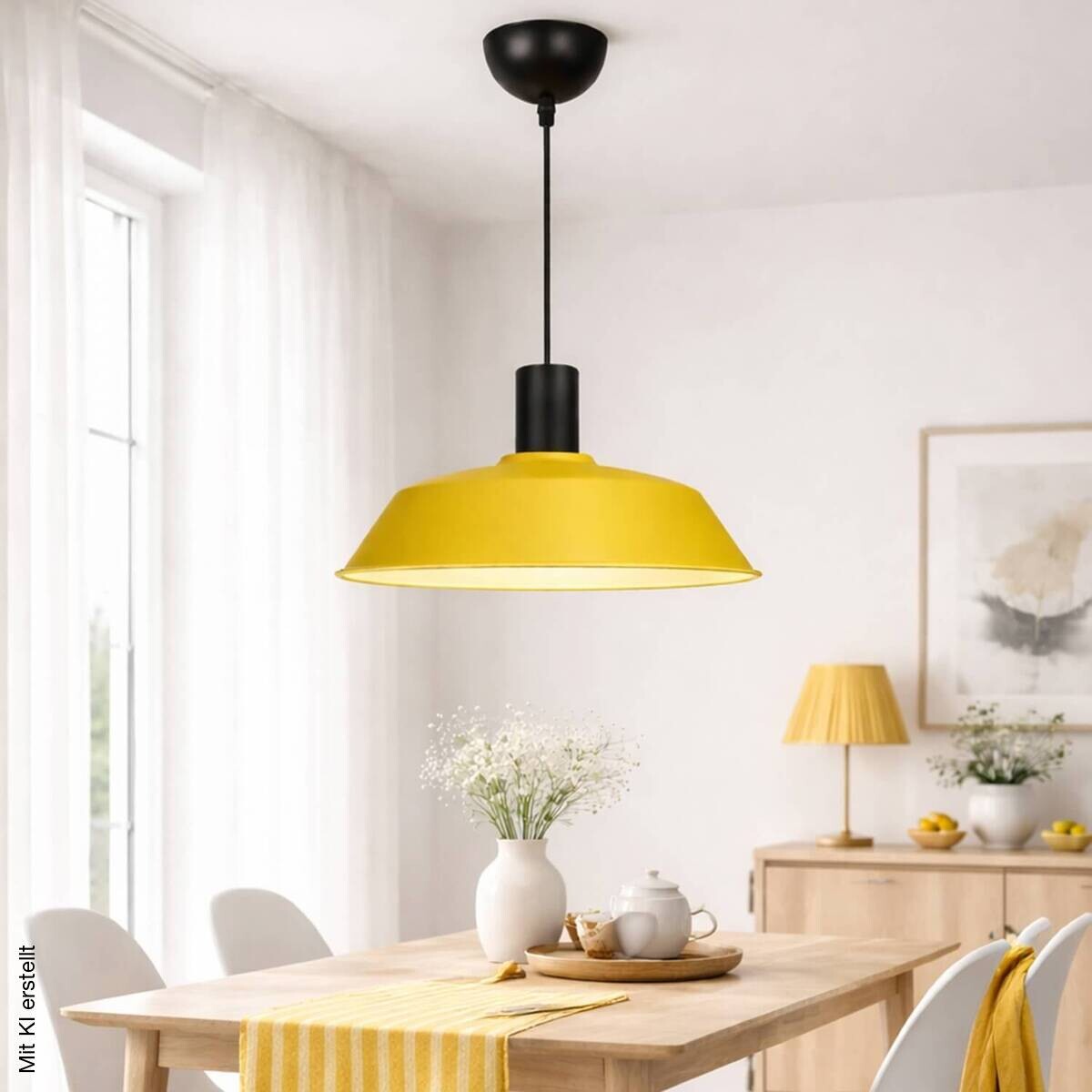Opviq Pendelleuchte B/H/T: ca. 35,5x120x35,5 cm E27 1 Brennstellen