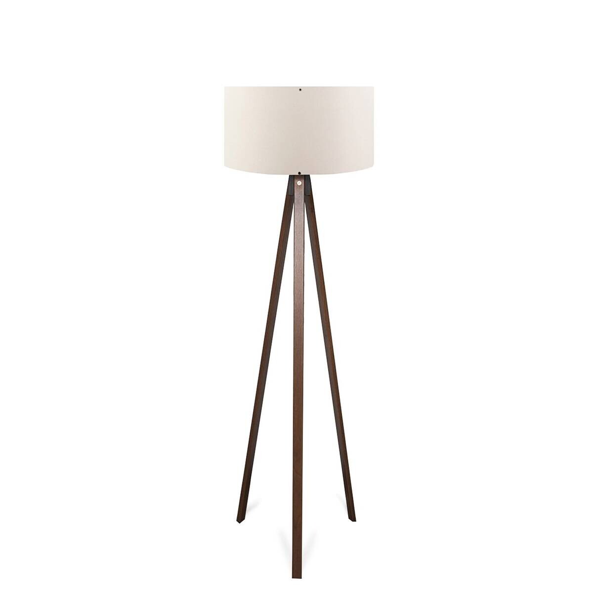Opviq Stehlampe creme MDF PVC B/H/T/L/D: ca. 38x140x38x38x38 cm E27 1 Brennstellen