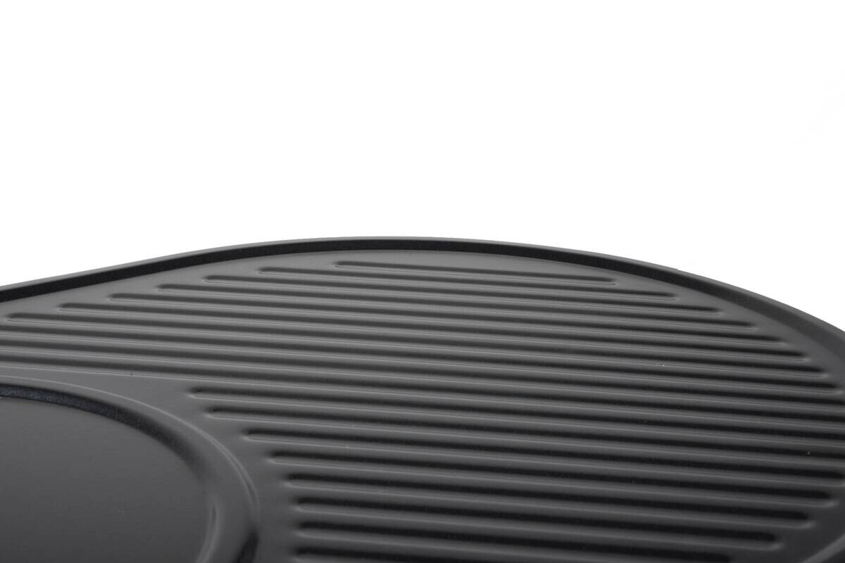 alpina Raclette-Grill schwarz Metall B/H/L: ca. 47,5x12x32 cm