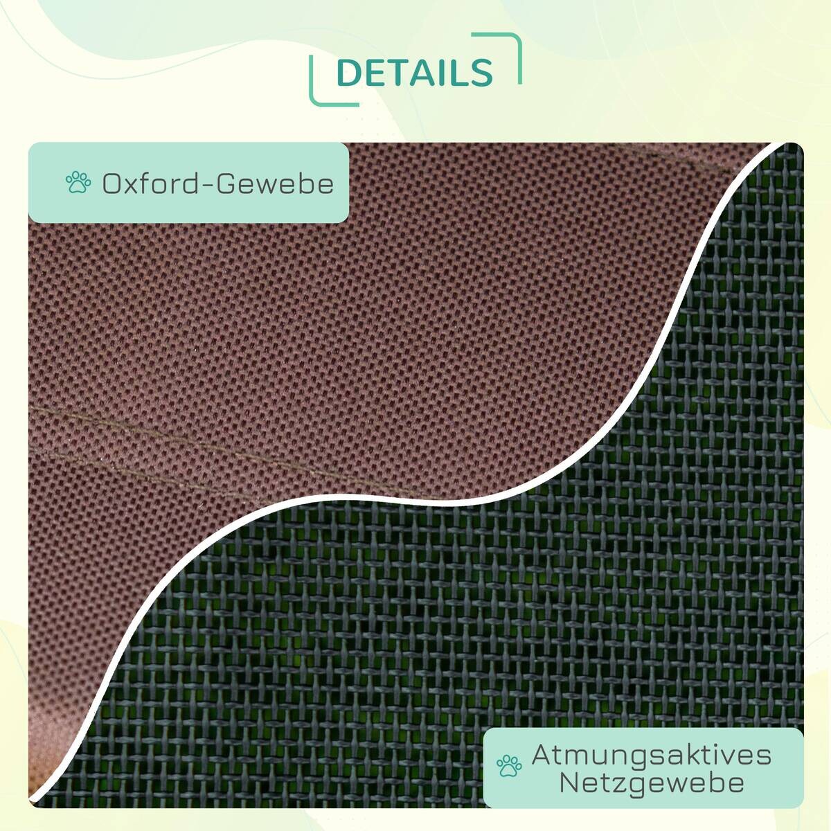 PawHut Hunde-Zubehör schwarz Polypropylen B/H/L: ca. 61x76x73 cm