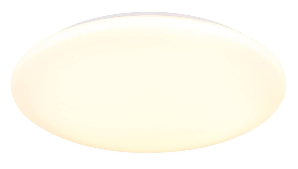 GLOBO LED-Deckenleuchte Opal weiß Metall Acryl H/D: ca. 8,5x40 cm 1 Brennstellen