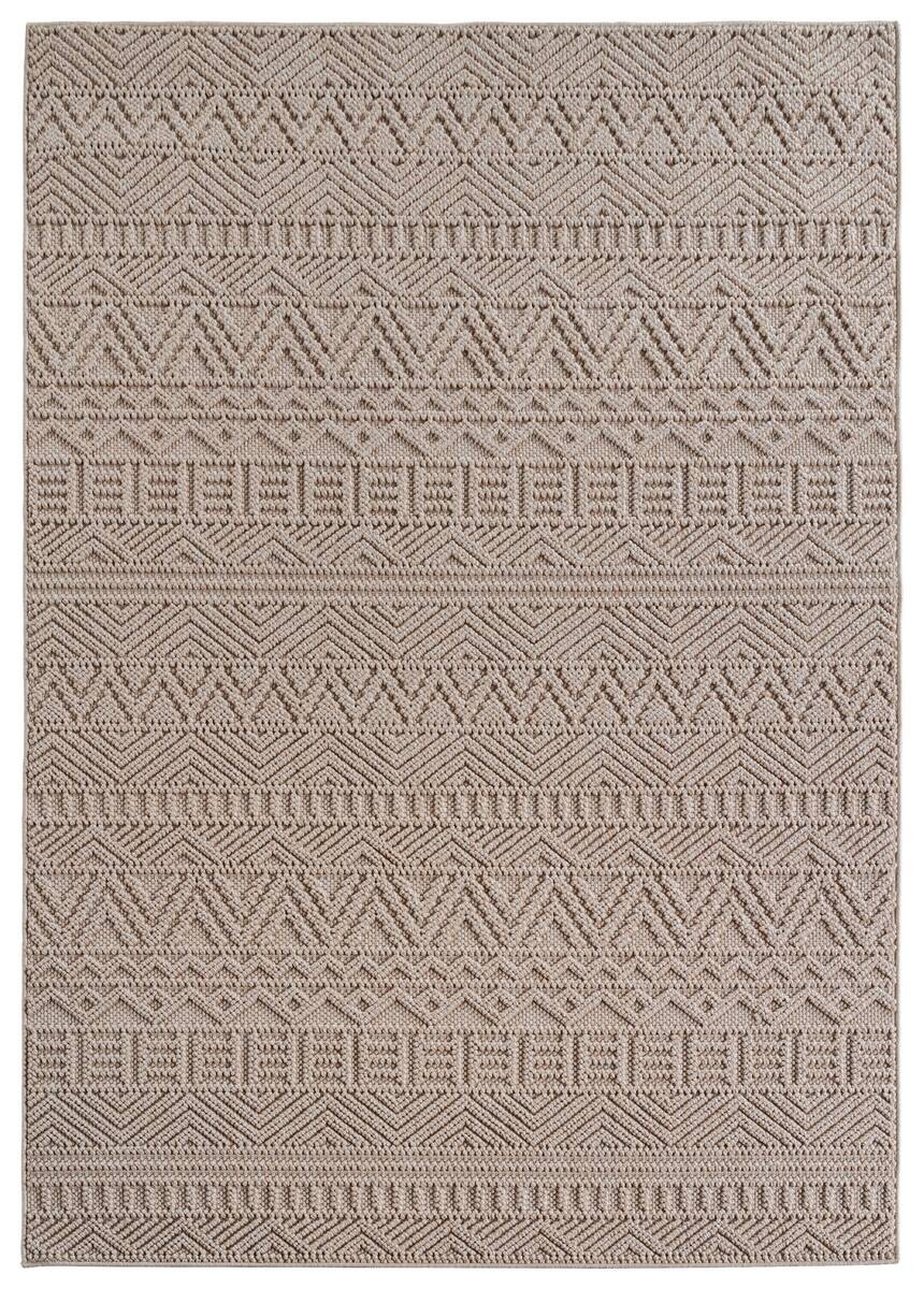 Ayyildiz Kurzflorteppich HELIX beige B/H/L: ca. 80x0,7x150 cm
