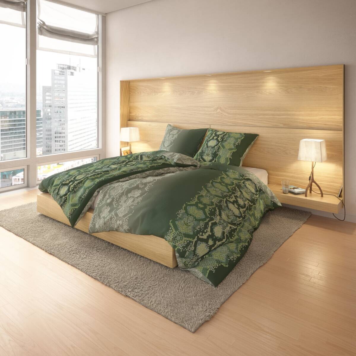 Microfaser Bettwäsche Seersucker