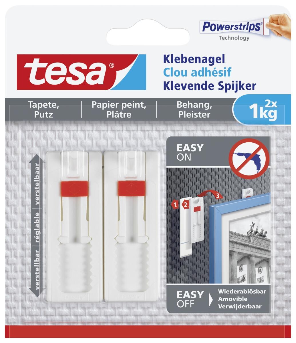 tesa Klebenagel 2 tlg.