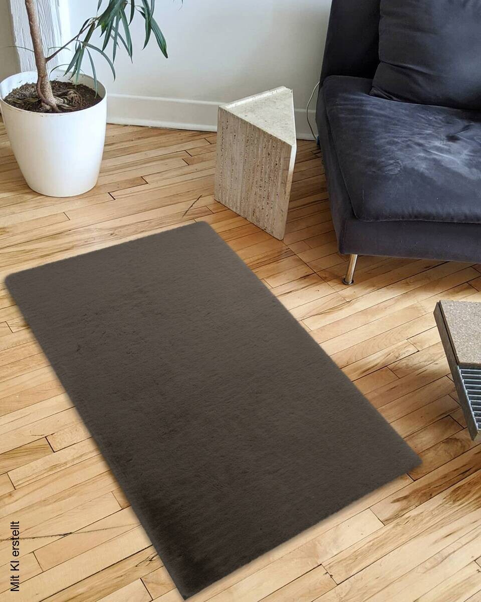 Kunstfell Moyo braun B/L: ca. 60x100 cm