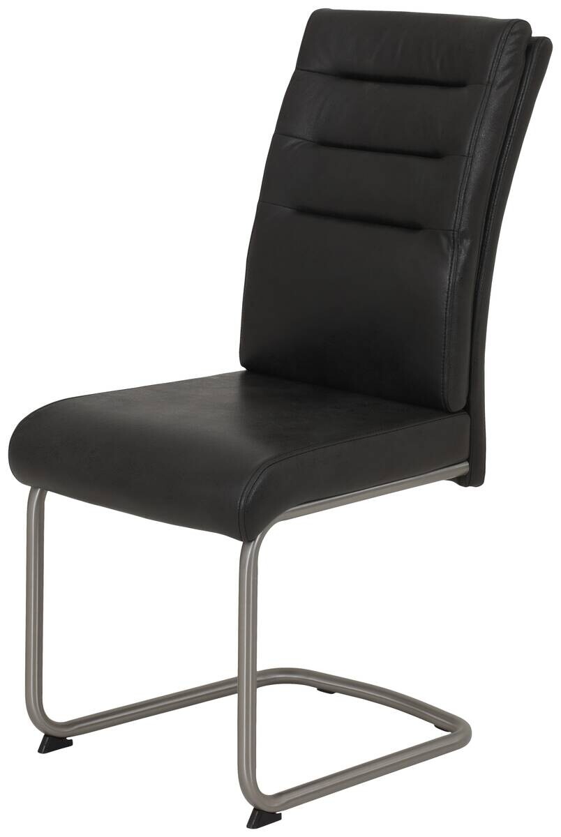 Essgruppe Paula III Eiche anthrazit Microfaser B/H/T: ca. 220x76x90 cm