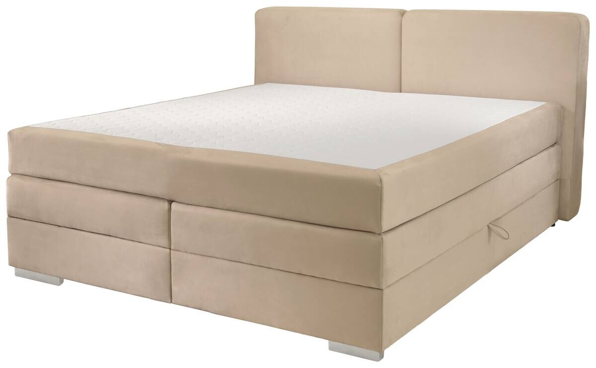 Boxspringbett Happy creme Liegefläche B/L: ca. 180x200 cm