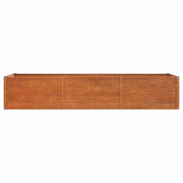 Hochbeet braun Stahl B/H/L: ca. 80x45x240 cm
