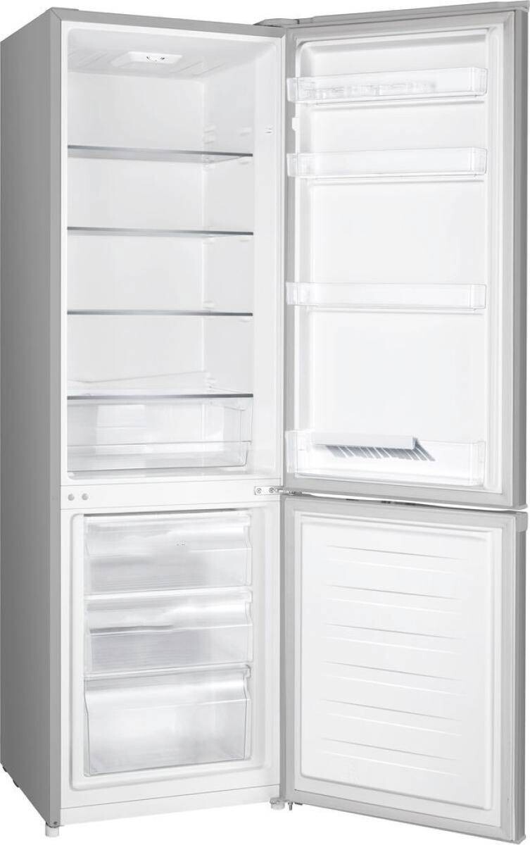 Gorenje Kühl-/Gefrierkombination RK418DPS4 EEK: D Spektrum: A bis G Kühlen: 198 Gefrieren: 71 39dB Edelstahl B/H/T: ca. 55x180x55,7 cm