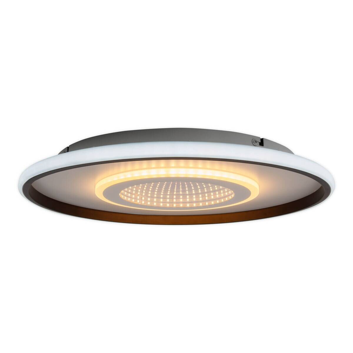 Näve Leuchten Deckenleuchte 1408277 Redona weiß Kunststoff Metall H/D: ca. 6x50 cm null 3 Brennstellen