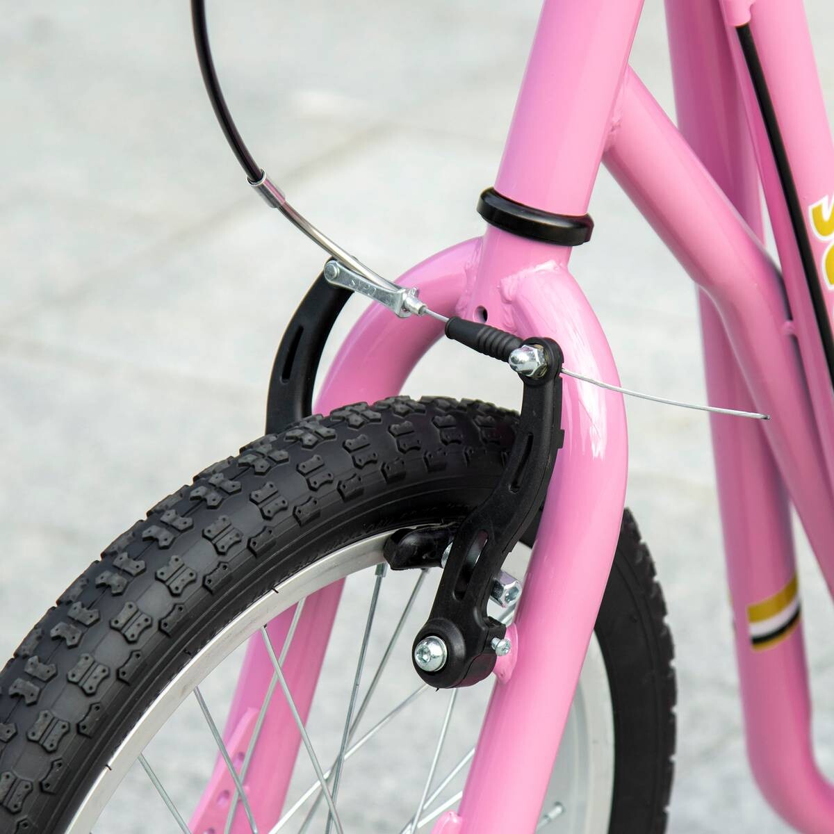 HOMCOM Kinderroller pink