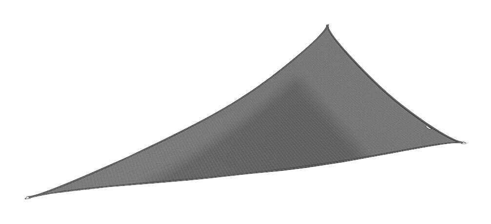 PLATINUM Sonnensegel Coolfit grau Polyethylen B/H/L: ca. 400x1x400 cm