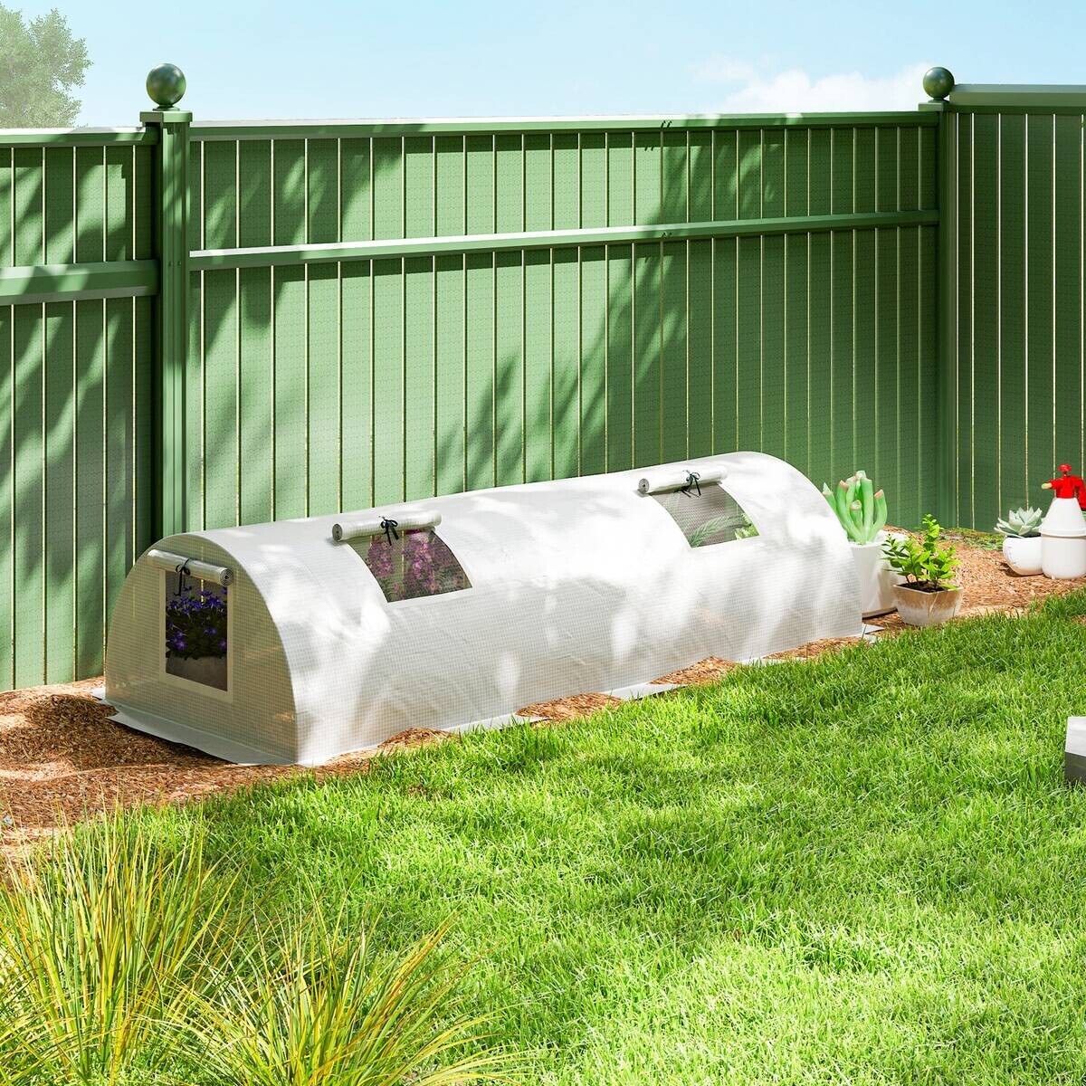 Outsunny Gewächshaus B/H/L: ca. 80x45x200 cm