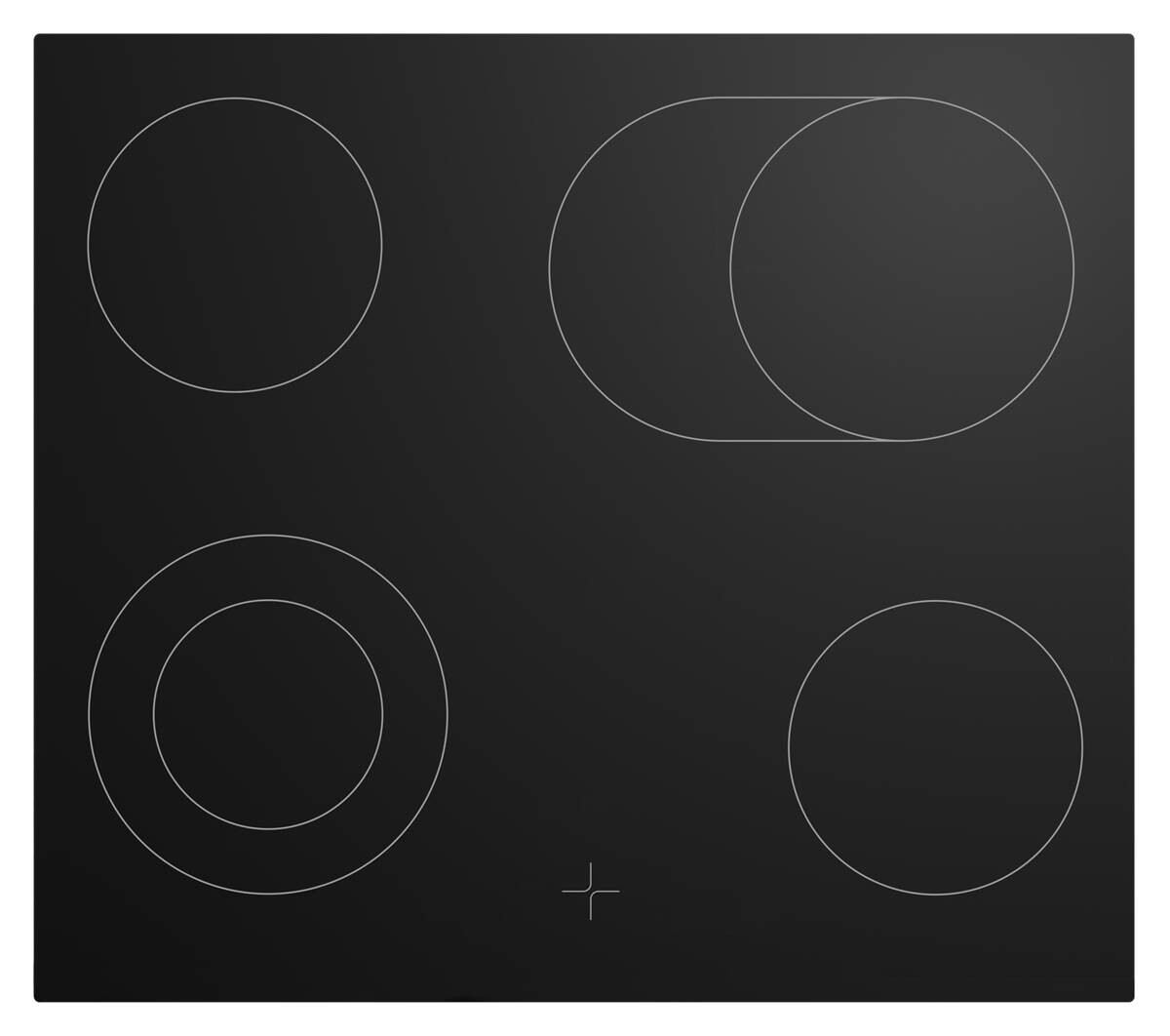 FLAVEL Einbauherdset FLS22361B schwarz
