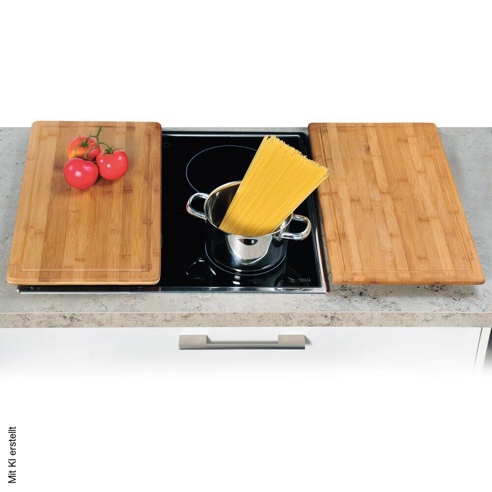 Kesper Abdeckplatte natur Bambus B/H/L: ca. 28x3,1x50 cm