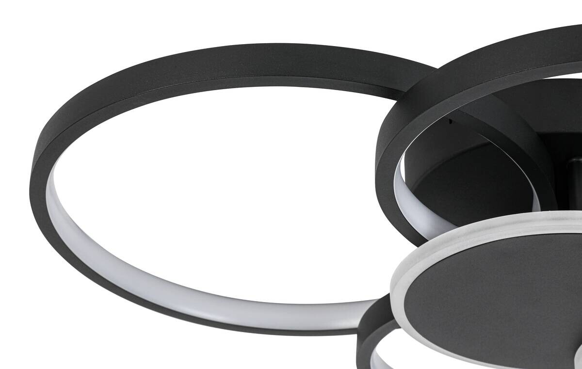 Nolo LED-Deckenleuchte Ring B/H/L: ca. 65x10x46 cm