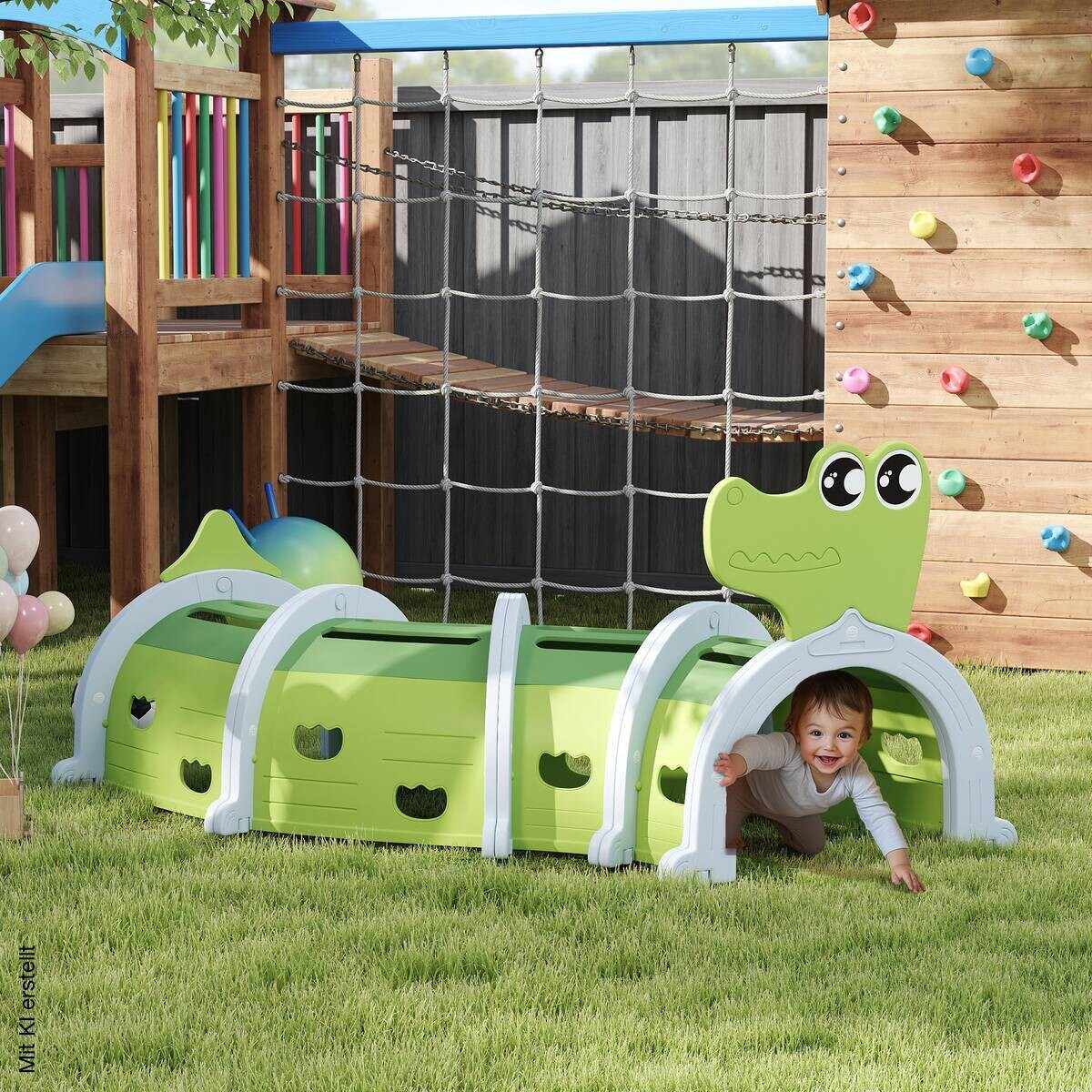 AIYAPLAY Spieltunnel B/H/L: ca. 88x92x194 cm