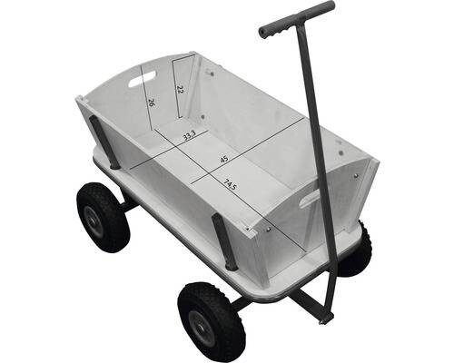 Sunny Bollerwagen Billy Beach schwarz B/H/L: ca. 61x97x95 cm