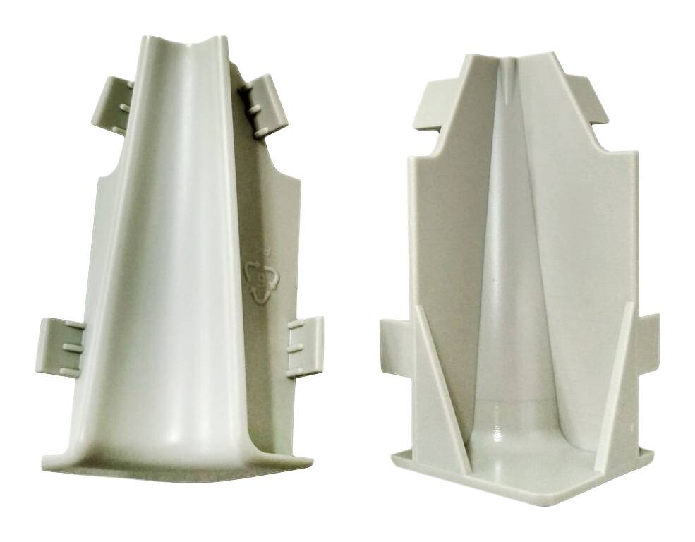 Innenecke grau L/B/H: ca. 1x1x5,8 cm