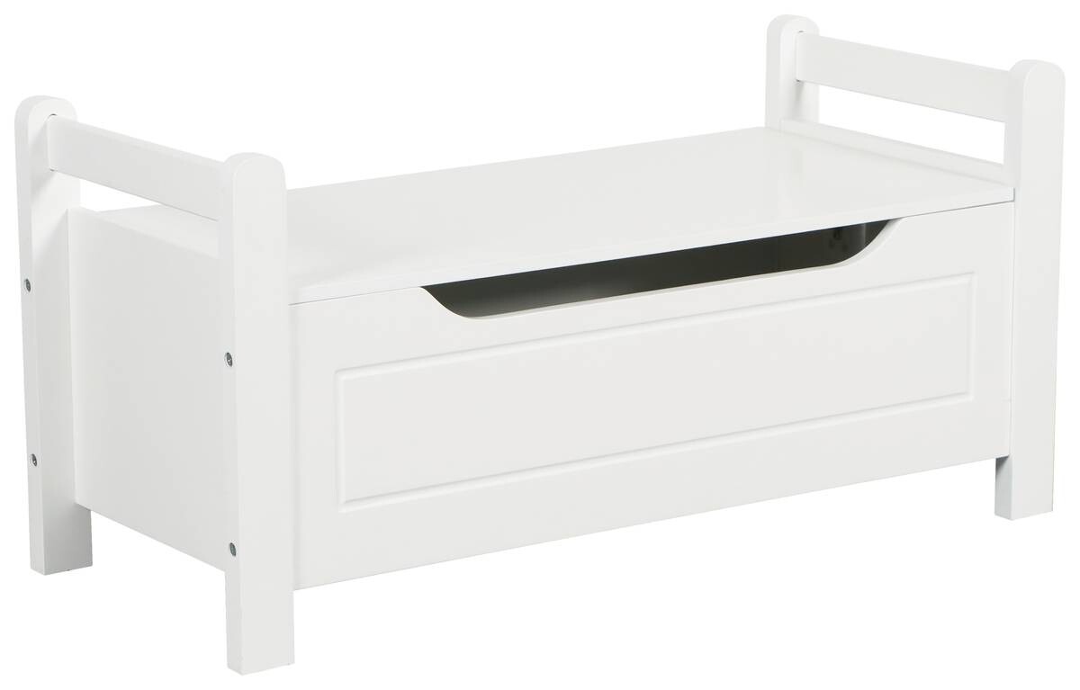Bank Bosse weiß lackiert B/H/T: ca. 88x43x38 cm