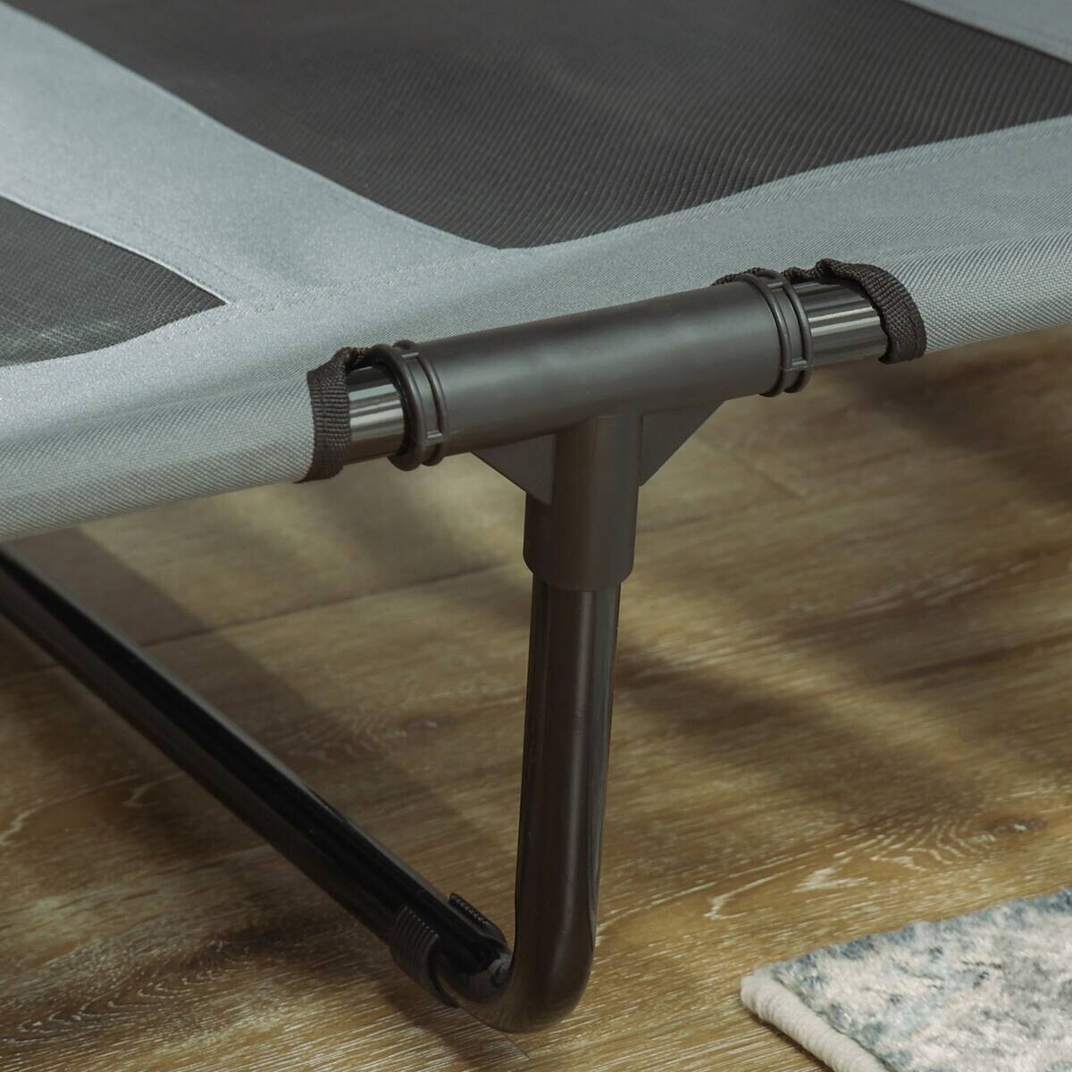 PawHut Hunde-Zubehör grau Edelstahl B/H/L: ca. 92x122x108 cm