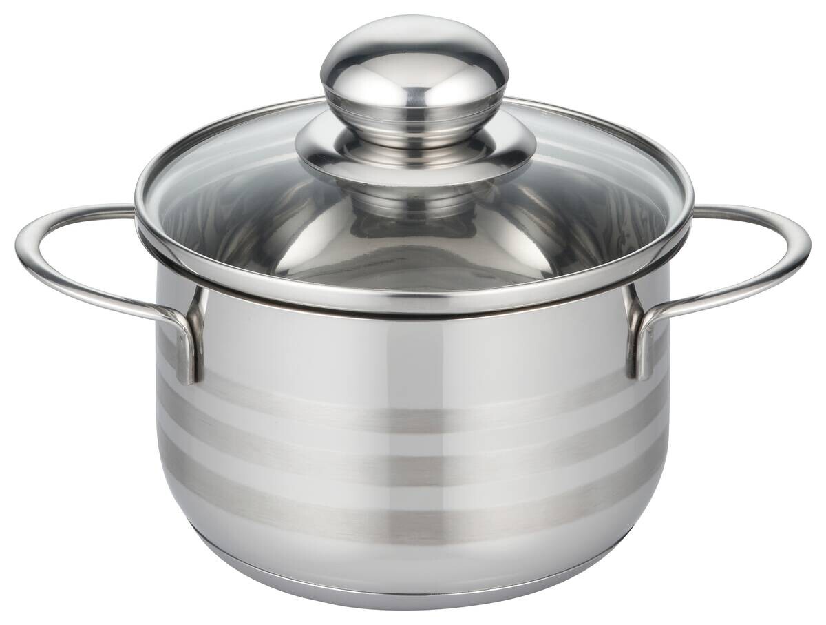 ELO Basic Fleischtopf silber Edelstahl