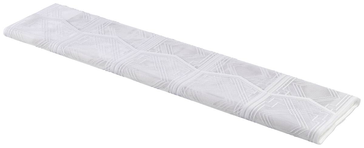 Scheibengardinen-Meterware Ruby weiß 100% Polyester H: ca. 60 cm