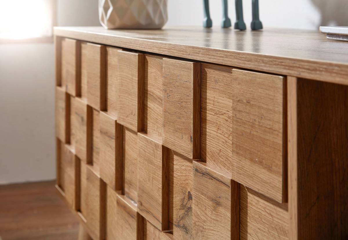 Lowboard Eiche Nachbildung Eiche B/H/T: ca. 160x51x40 cm
