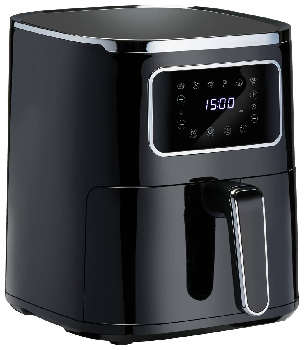 alpina Heißluftfritteuse 871125224687 schwarz Metall ca. 4,5 l