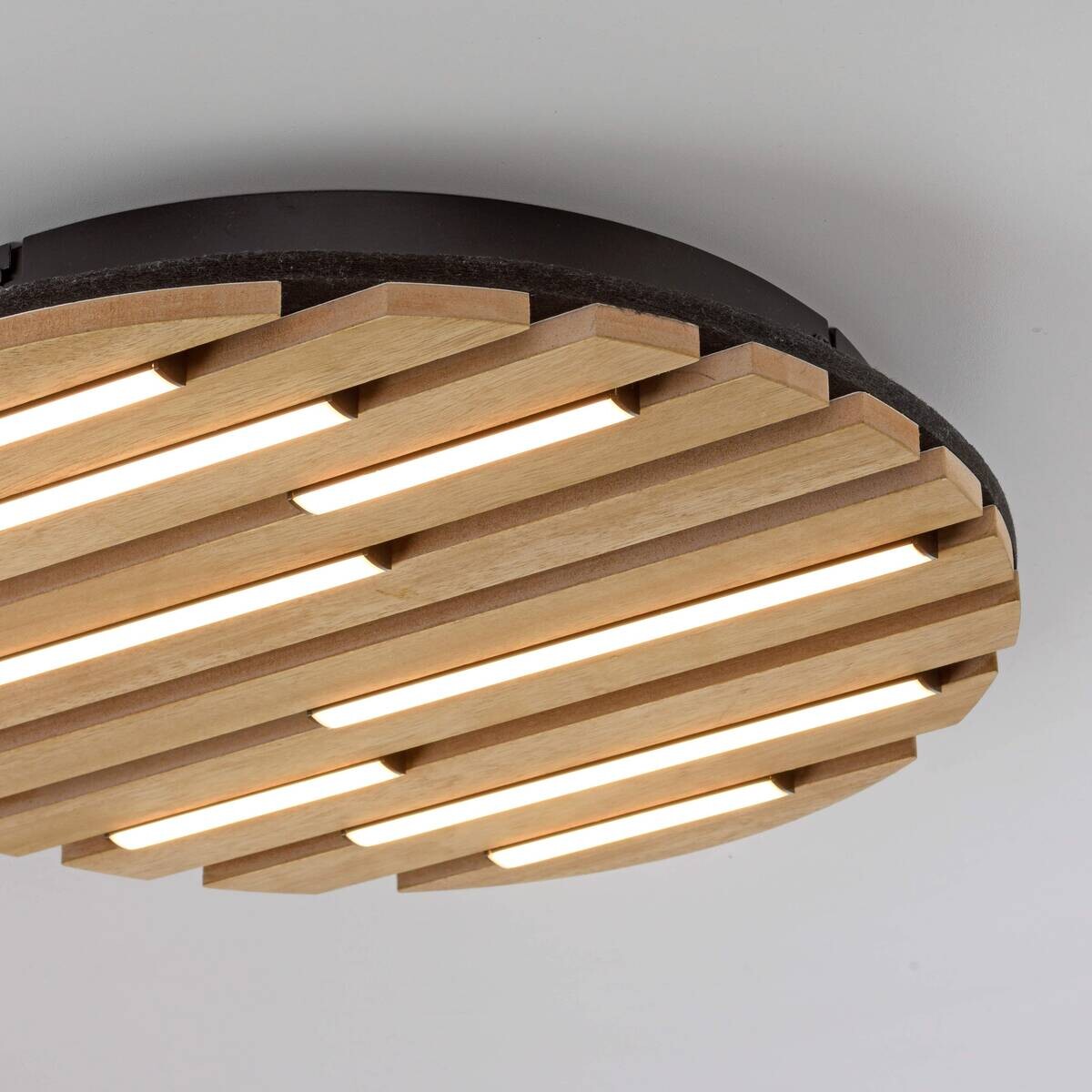 Just Light Deckenleuchte 15592-79 Eiche H/D: ca. 5x38 cm