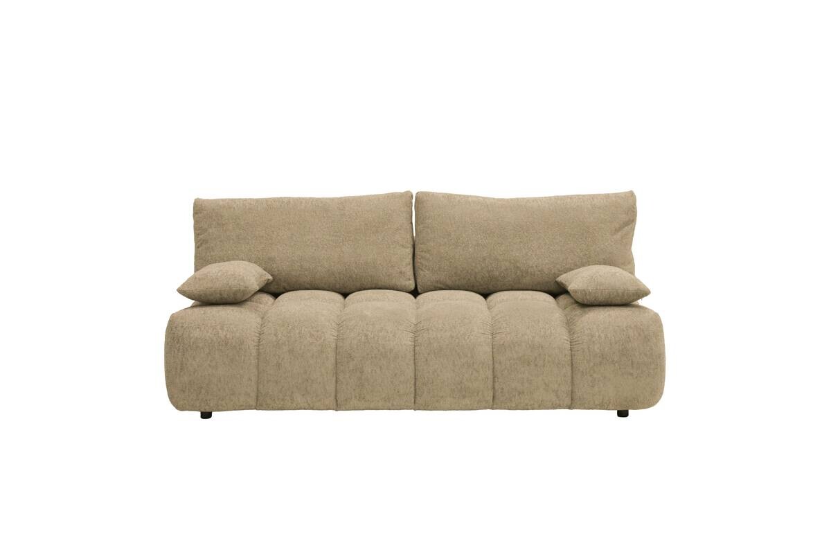 Schlafsofa beige Polyester B/H/T: ca. 210x72x105 cm