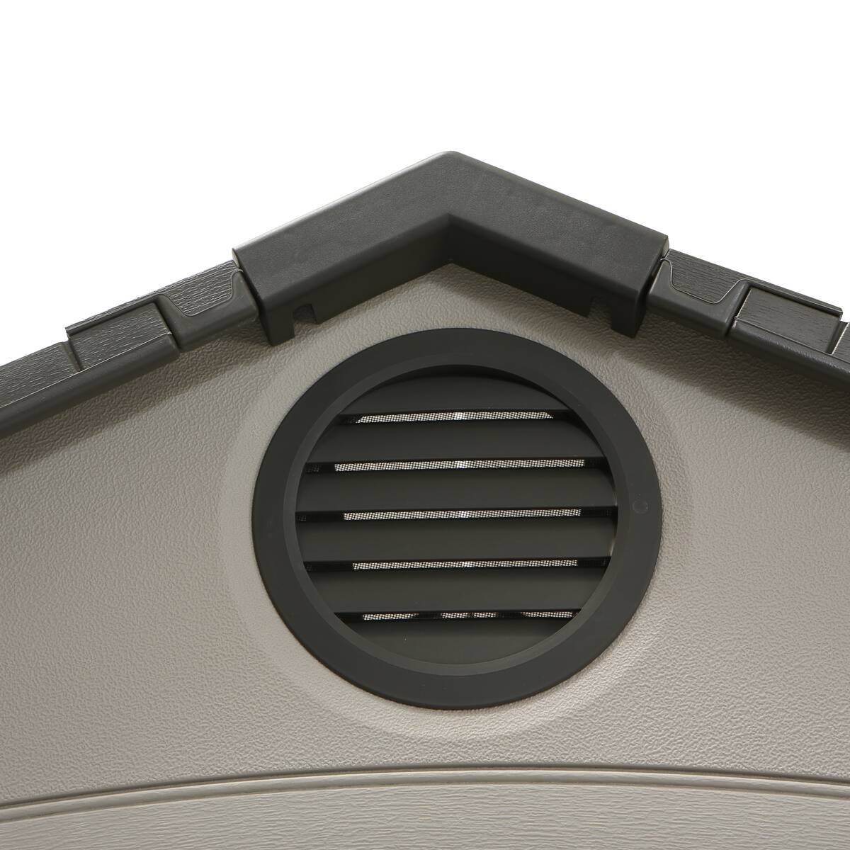 Lifetime Gerätehaus Residenz hellgrau B/H/L: ca. 457,2x243,84x243,84 cm